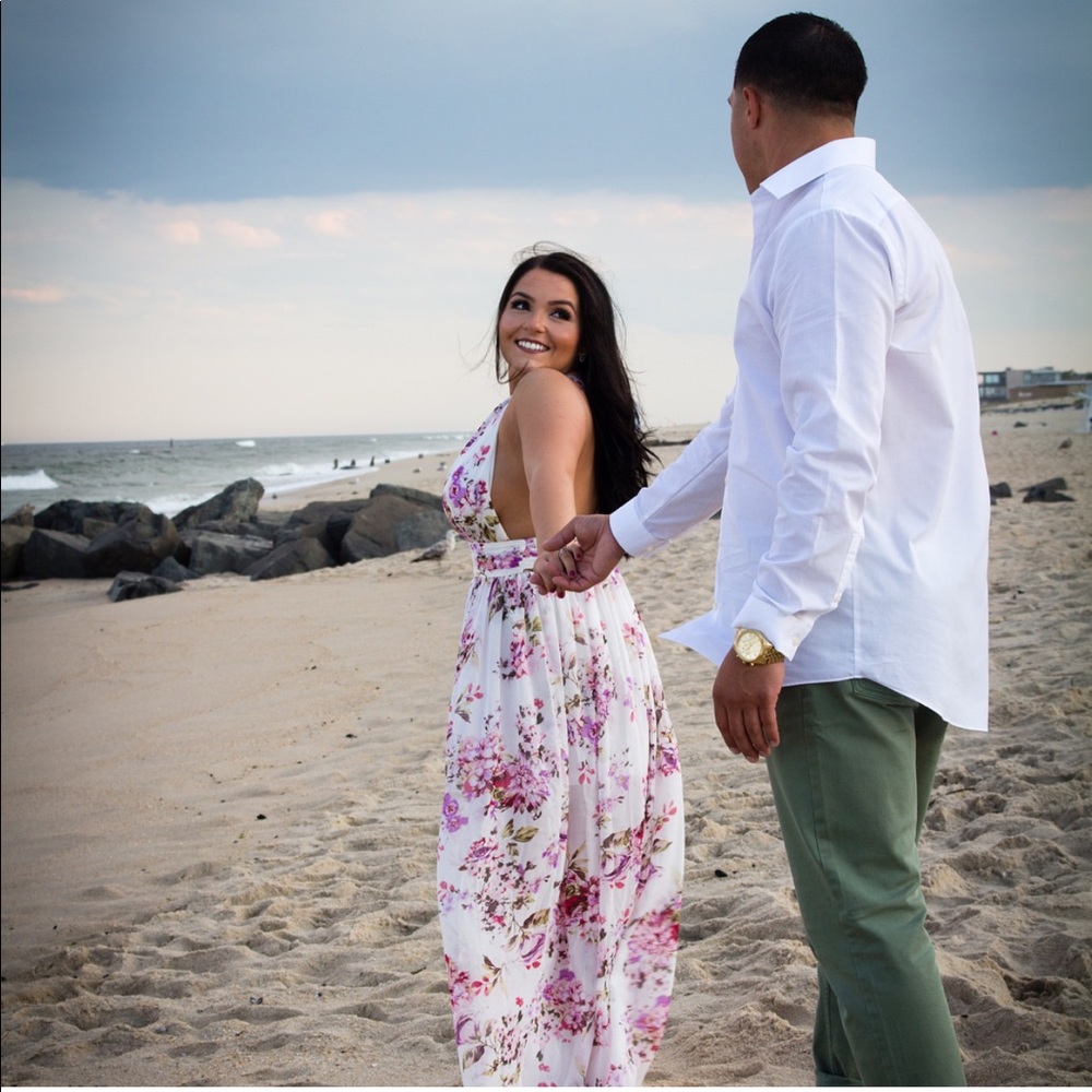 Floral maxi dress